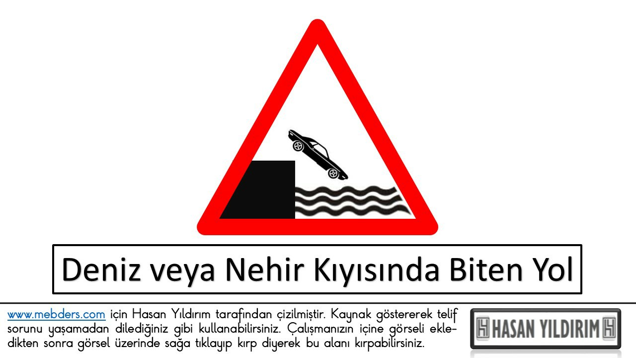 Deniz veya Nehir Kıyısında Biten Yol PNG