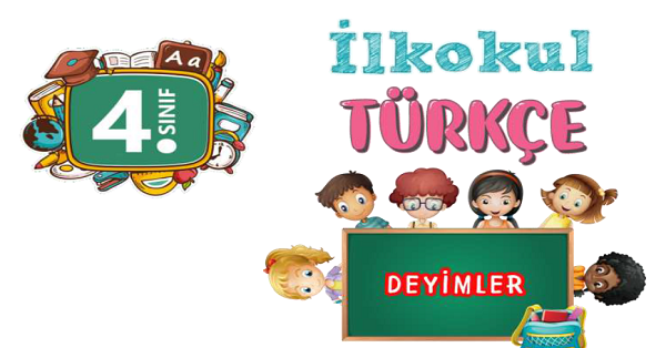 4.Sınıf Türkçe Deyimler Etkinliği