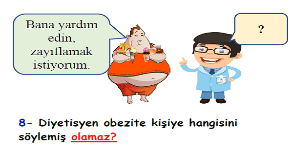 4.Sınıf Fen Bilimleri Besinlerimiz Yaprak Test-4