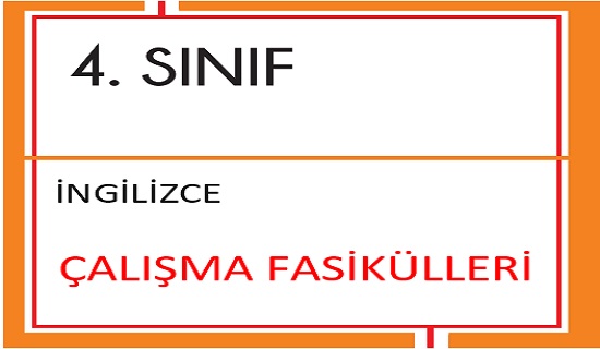 4.Sınıf İngilizce Çalışma Fasikülleri