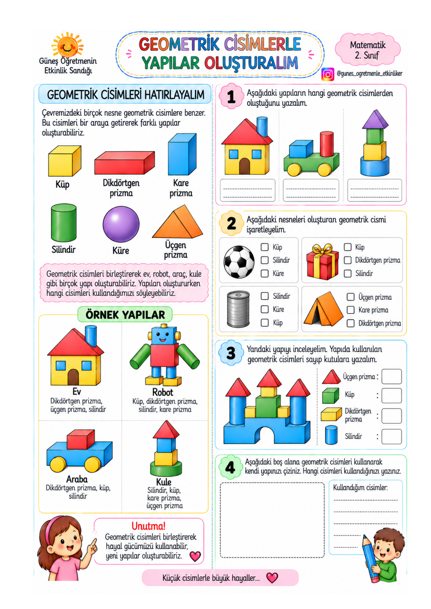 2.Sınıf 2.Hafta Ödev Paketi