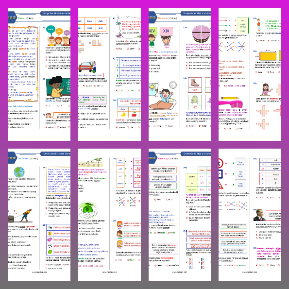 3. Sınıf Yıl Sonu Denemesi (PDF)