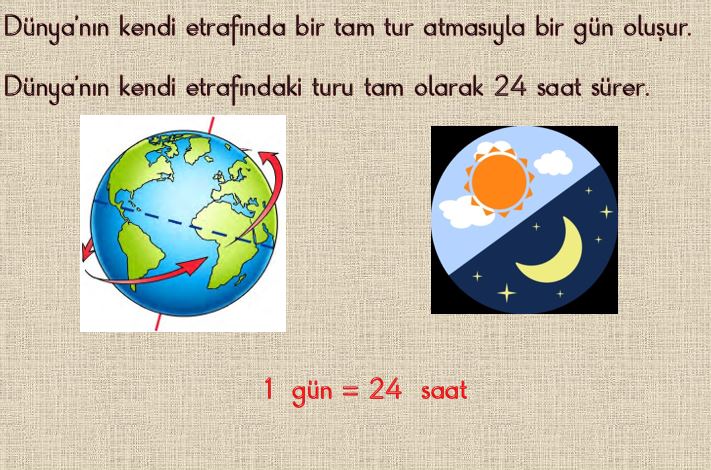 2. Sınıf Matematik Zaman Kavramlarını İlişkilendirelim  Powerpoint Sunumu