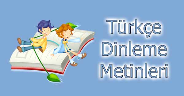 3.Sınıf Türkçe Dinleme Metinleri - SDR Dikey Yayınları