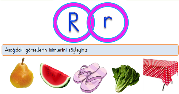 1.Sınıf İlk Okuma Yazma (R-r) Sesi Tüm Etkinlikler