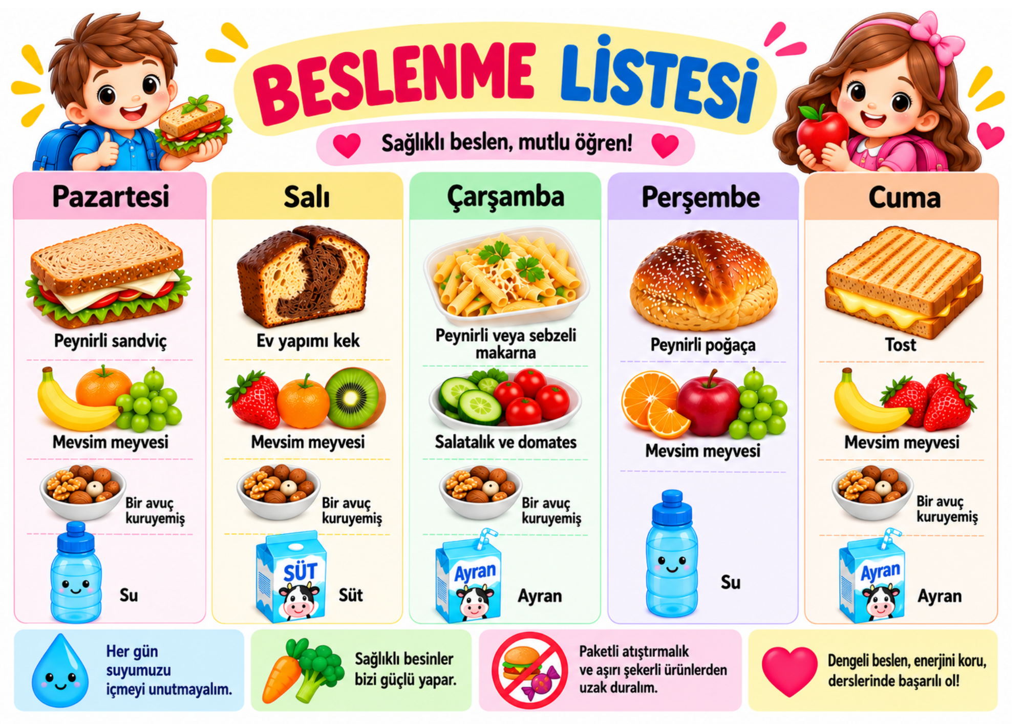 Beslenme Listesi