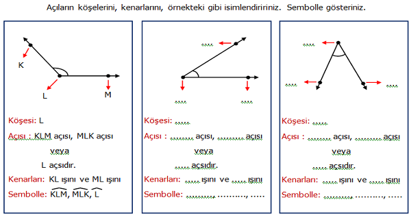 4.Sınıf Matematik Açılar Etkinliği