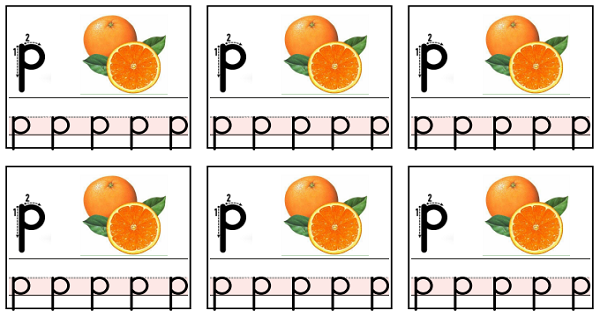 1. Sınıf İlk Okuma Yazma P Sesi Defter Yapıştırma