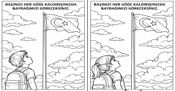 Bayrak Sevgisi Etkinlikleri (6 Sayfa)