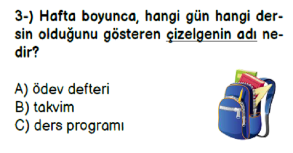 2.Sınıf Hayat Bilgisi Yıl Sonu Değerlendirme-2