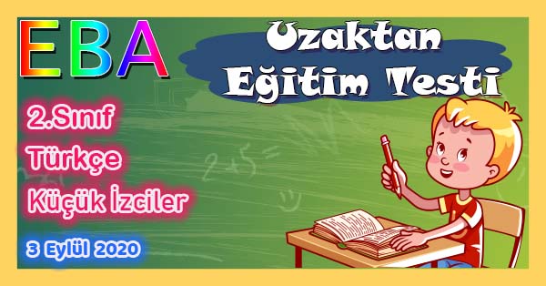 2.Sınıf Türkçe Küçük İzciler Metni Uzaktan Eğitim Testi pdf