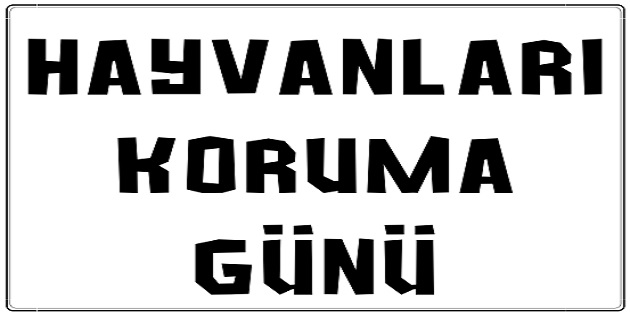 Hayvanları Koruma Günü Pano Çalışması ve Boyama Sayfaları