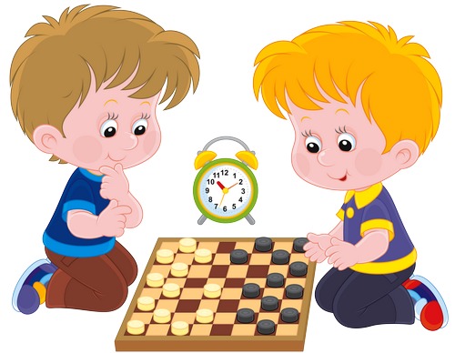 Clipart satranç oynayan çocuklar resmi png