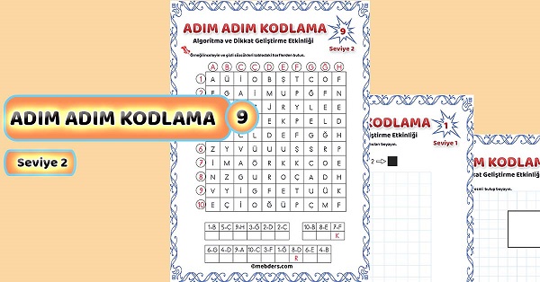 Adım Adım Kodlama Etkinliği 9 - Seviye 2