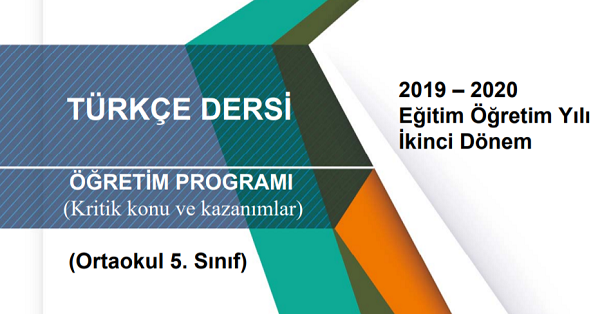 5.Sınıf Türkçe Telafi Programı, Konu ve Kazanımları