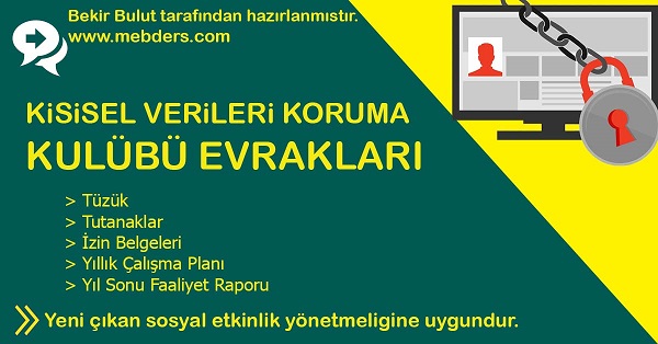 Kişisel Verileri Koruma Kulübü Evrakları