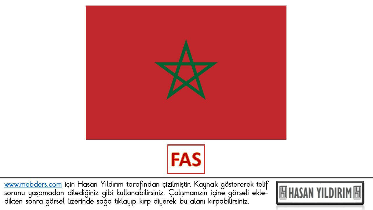 Fas Bayrağı PNG