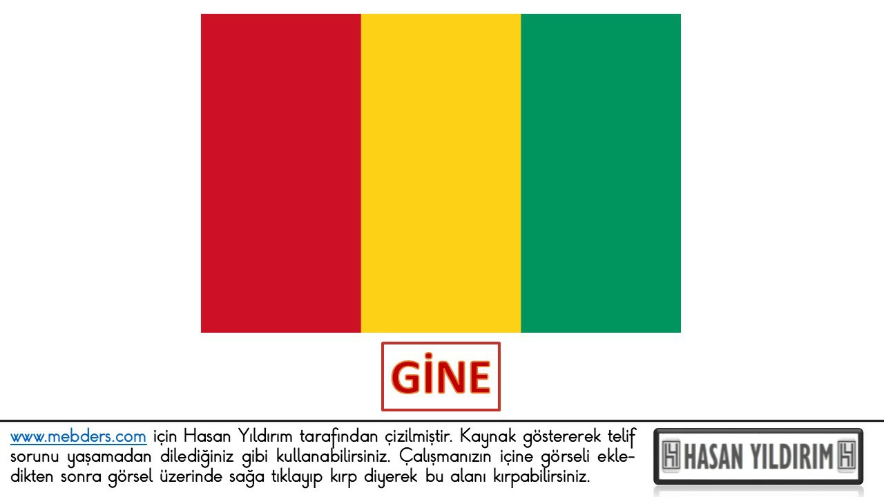 Gine Bayrağı PNG