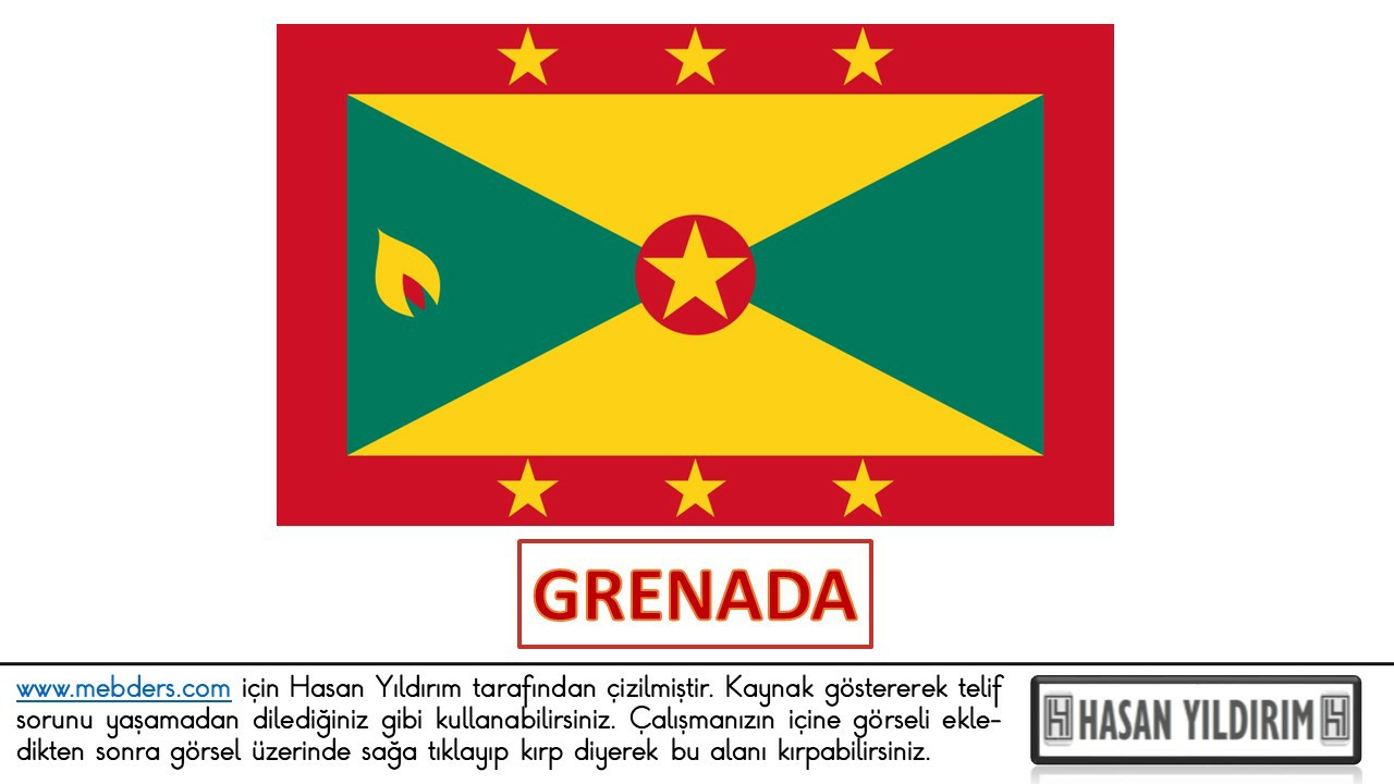 Grenada Bayrağı PNG